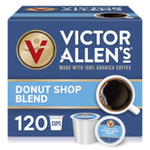 Victor Allen's frente de caja 120 cápsulas mostrando conveniencia