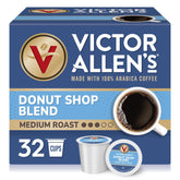 Victor Allen's frente del empaque mostrando 32 cápsulas y conveniencia