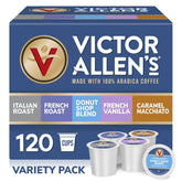 Victor Allen's frente del empaque mostrando variedad y conveniencia