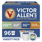 Victor Allen's Coffee caja frontal de 96 cápsulas, variedad para elegir