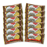Vigo paquete frontal mostrando arroz coco jengibre listo y práctico