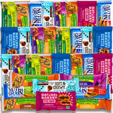 Vintage Candy Co caja frontal mostrando 32 barras y variedad de sabores