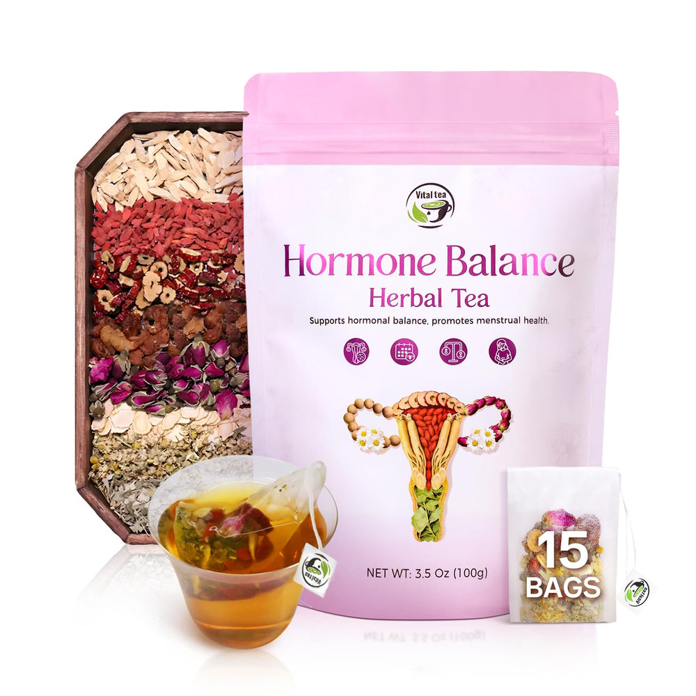 Vital Tea envase frontal mostrando diseño y beneficios claros