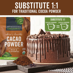 Viva Naturals taza de chocolate caliente con aspecto cremoso y reconfortante
