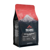 Volcanica Coffee frente del empaque mostrando frescura