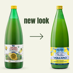 Volcano Bursts etiqueta con certificado orgánico y trazabilidad clara