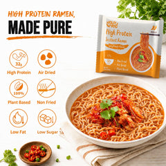 VOLO VERO etiqueta nutricional destacando 32 g de proteína