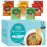 VOLO VERO paquete frontal que muestra los cuatro sabores, conveniencia inmediata