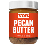 Vör envase frontal de Pecan Butter mostrando etiqueta clara y beneficio natural
