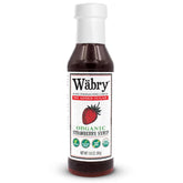 Wäbry botella frontal mostrando etiqueta orgánica y beneficio natural