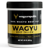 wagyurepublic frasco frontal mostrando etiqueta clara y tamaño práctico para cocina