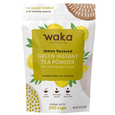 Waka paquete frontal mostrando marca y tamaño, conveniencia portátil