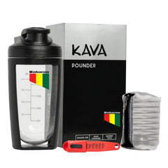 Wakacon Kava Pounder frontal mostrando diseño robusto y uso sencillo