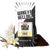Wake The Hell Up! frente del empaque 1lb mostrando marca y beneficio energético