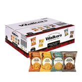 Walker's vista frontal del paquete surtido mostrando variedad y cantidad