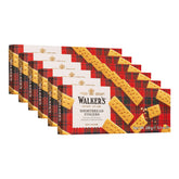 Walkers presentación frontal del paquete muestra diseño tartán y marca
