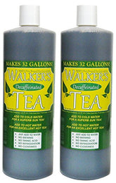 Walkers Tea botella frontal mostrando etiqueta y tamaño práctico para ahorro