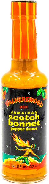 Walkerswood frasco frontal 150 ml mostrando presentación y uso práctico