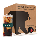 Wandering Bear caja frontal mostrando diseño y tamaño práctico