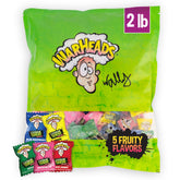 Warheads vista frontal de la bolsa a granel con etiqueta visible y cantidad