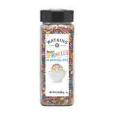 Watkins envase frontal mostrando el tamaño y etiqueta, ideal para repostería