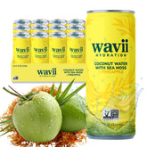 Wavii lata al frente mostrando diseño y beneficio de hidratación natural