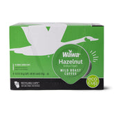 Wawa caja frontal de 12 cápsulas mostrando practicidad y frescura