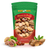 We Got Nuts paquete frontal mostrando mezcla en cáscara y frescura