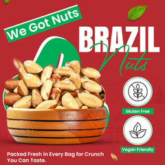We Got Nuts detalle del cierre resellable que mantiene frescura
