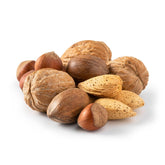We Got Nuts paquete frontal de 5 lb muestra cantidad y etiqueta, ideal para compras a granel