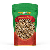 We Got Nuts semillas de girasol frontal mostrando la bolsa resellable y 4 lb