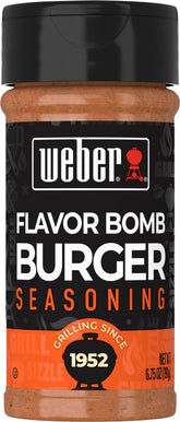 Weber shaker frontal mostrando el diseño y facilidad de dosificación