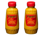 Weber's vista frontal de la botella exprimible que muestra el envase y uso fácil