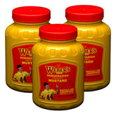 Weber’s vista frontal de botella mostrando etiqueta Buffalo Joe y sabor audaz