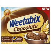 Weetabix frente del pack 24 unidades mostrando el envase y beneficio práctico
