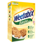 Weetabix vista del empaque frontal mostrando caja de 24 unidades y conveniencia