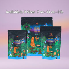 Weirdo Good polvo de cacao textura cercana, ideal para mezcla homogénea