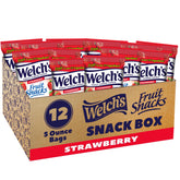 Welch's bolsa al frente mostrando diseño y conveniencia para loncheras