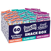 Welch's caja frontal mostrando 60 bolsitas, conveniencia familiar