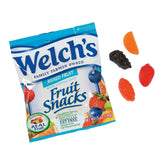 Welch's paquete frontal mostrando 250 sobres, fácil reparto