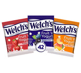 Welch's frente del empaque con variedad y conveniencia