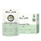 Well Lean empaque frontal mostrando 10 sobres y beneficios para control de porciones