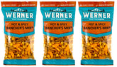 Werner frente del empaque Rancher’s Mix mostrando porción y marca