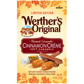 Werther's Original bolsa frontal mostrando el empaque y peso 7.4 oz, ideal para compartir