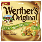 Werther's Original frente del paquete con aspecto apetitoso y ventaja de conservación