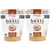 Wholesome Yum frente del empaque mostrando beneficio de sustituto natural