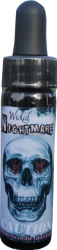Wicked Nightmare frente del envase mostrando diseño y advertencia