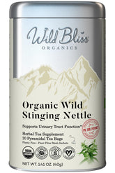 Wild Bliss frente del empaque mostrando origen y beneficios