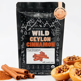 Wild Foods frasco frontal mostrando etiqueta orgánica y beneficio de frescura