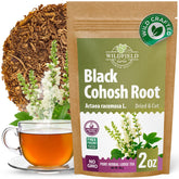 WILDFIELD HERBS paquete frontal de Cohosh Negro preserva frescura
